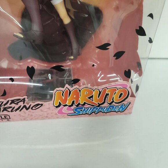 Naruto Shippuden Sakura Haruno SFC 1:10 Scale Figure 7" NEW Bubble Damaged - Picture 3 of 12